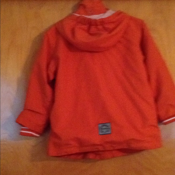 Brick color girl's spring/ fall jacket size 4 . - Picture 2 of 8